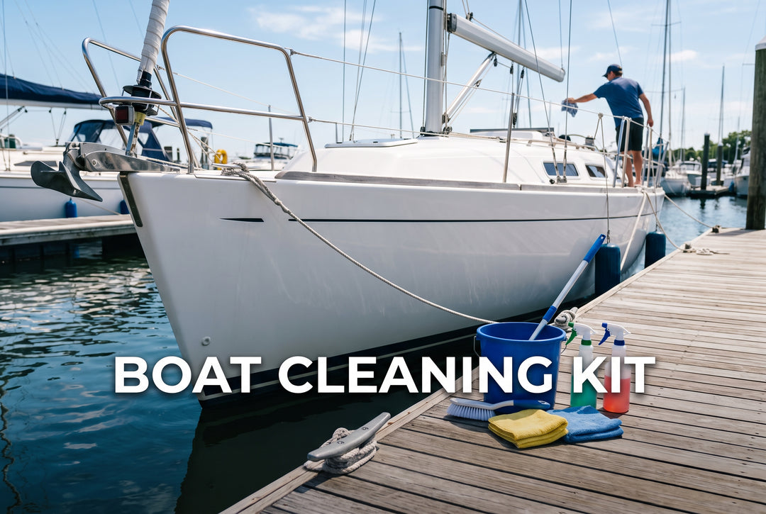 Your Guide to the Ultimate Boat Cleaning Kit - boating photo