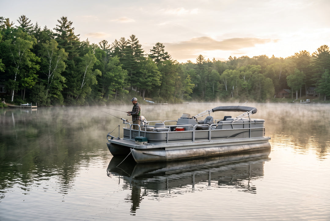The Complete Breakdown Are Pontoon Boats Good for Fishing or Just Fun in the Sun - boating photo