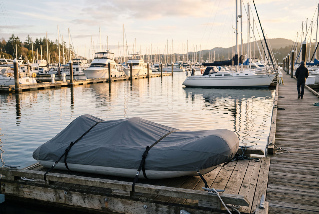 Tender Care 6 Protective Dinghy Covers for Inflatable Boats - boating photo