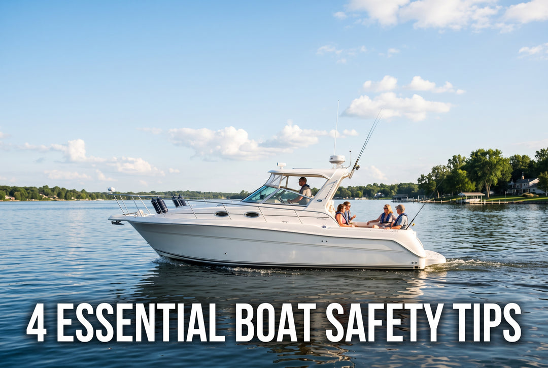 4 Essential Boat Safety Tips - boating photo