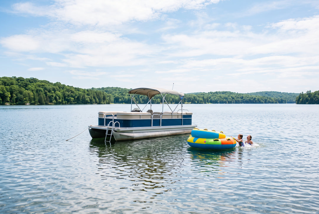 Pump It Up The Absolute Best Inflatable Water Toys - boating photo