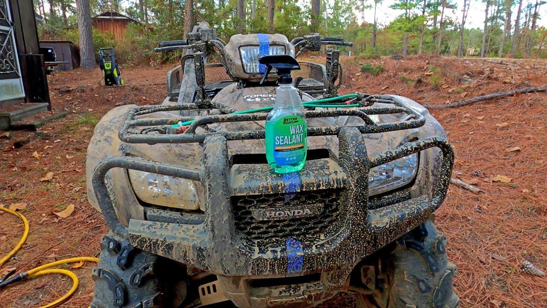 Keep Mud Off Your ATV Using This Trick