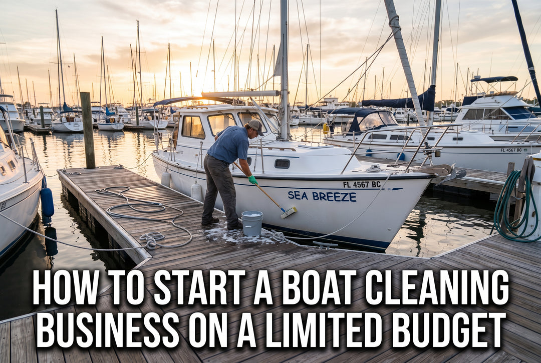 How to Start and Grow a Boat Cleaning Business on a Limited Budget - boating photo