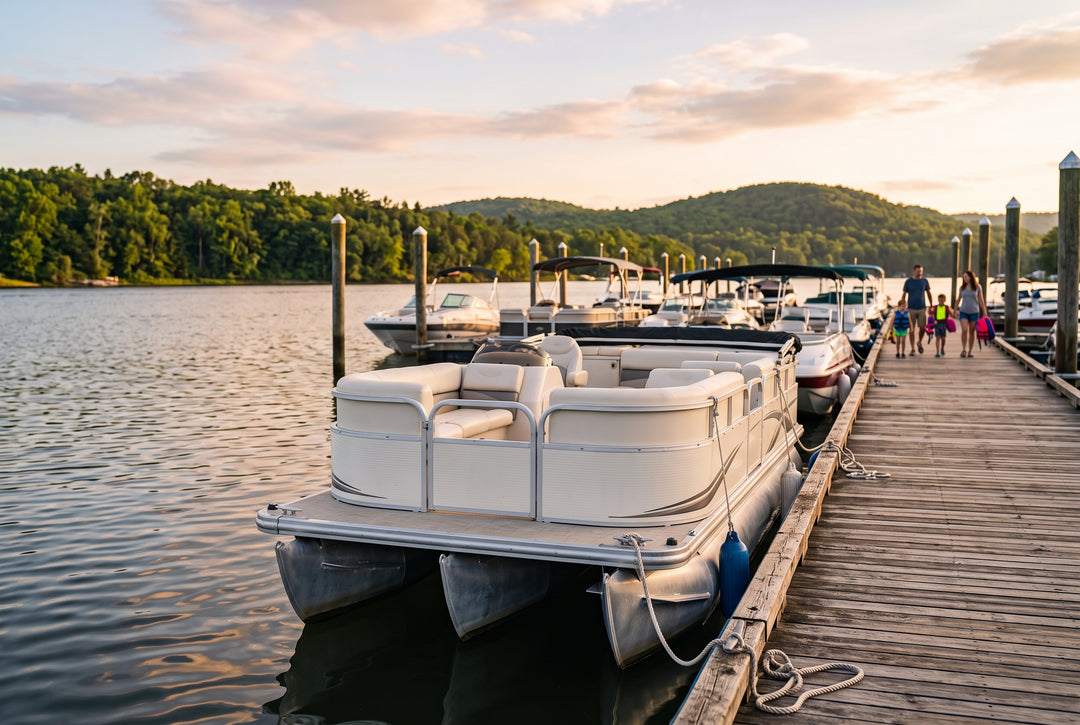 5 Proven and Reliable Deck Boat Brands Worth Investing In - scenic boating photo