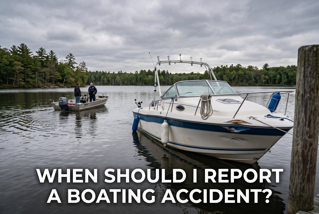 When Should I Report a Boating Accident - boating photo