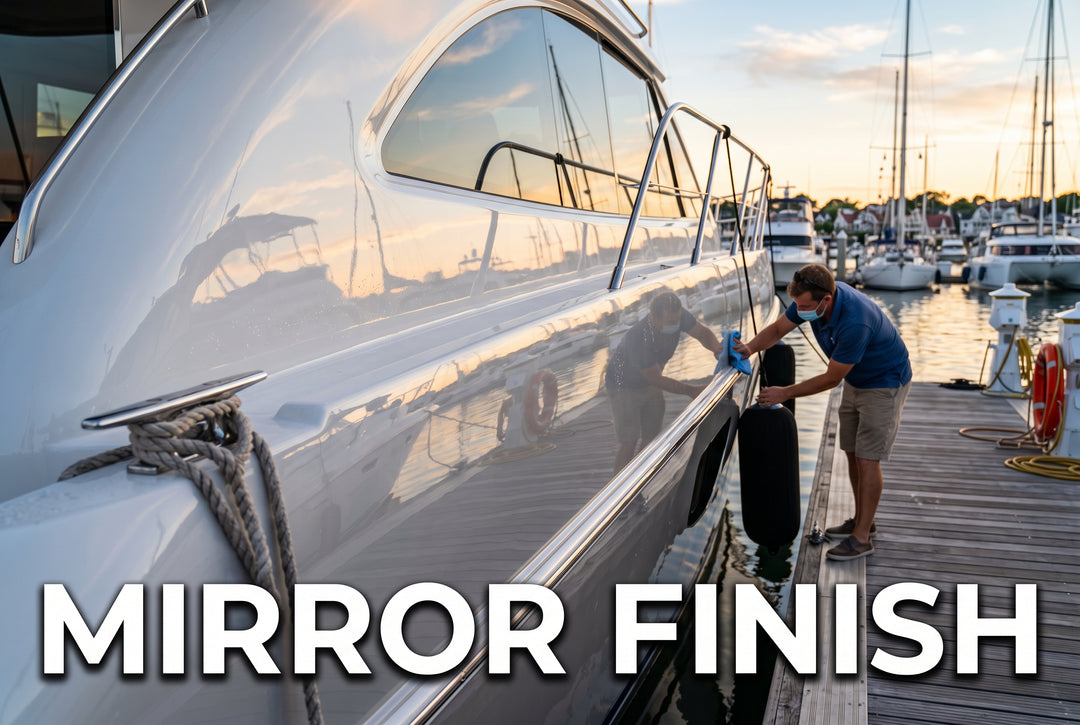 How to Polish a Boat for a Mirror Finish  Expert Tips - boating photo
