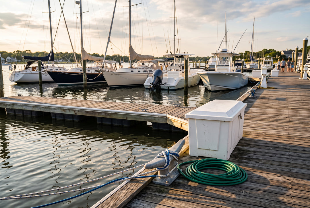 Sittin on the Dock The 6 Best Dock Boxes to Stow Your Boat Gear - boating photo