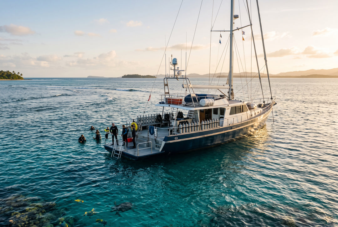 Liveaboard Dive Trips Hop On, Dive in and Stay Awhile - boating photo