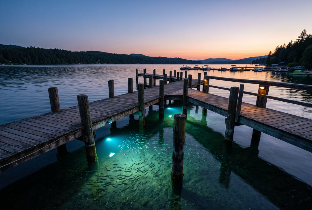 Glowing Reviews The 6 Best Underwater Dock Lights for Fish and Ambiance - boating photo