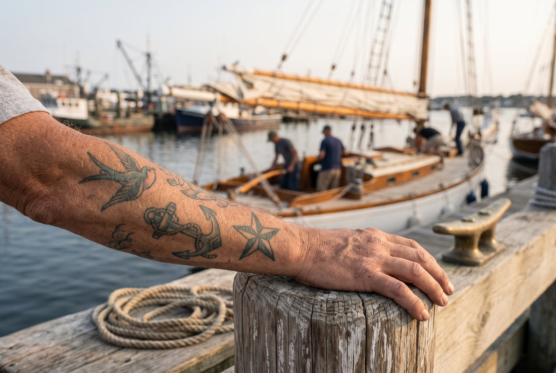 Nautical Tattoos Symbolism and Meanings - scenic boating photo