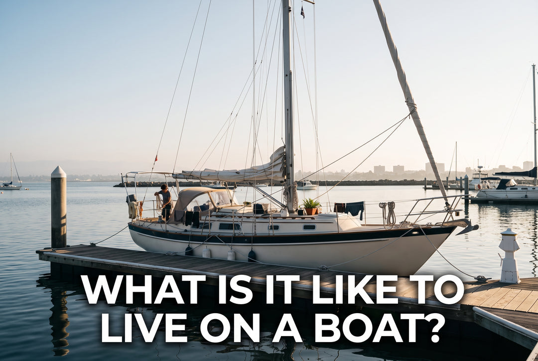 What Is It Like To Live On A Boat - boating photo