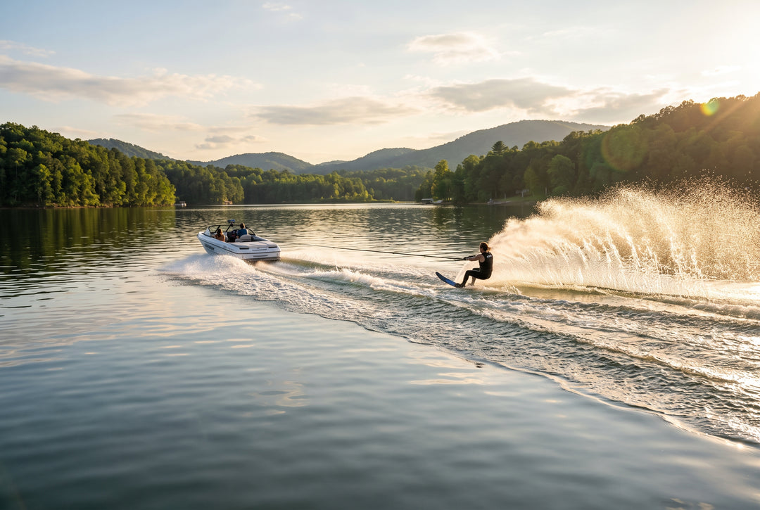 How to Smoothly Tow a Water Skier of Any Age or Experience Level - boating photo