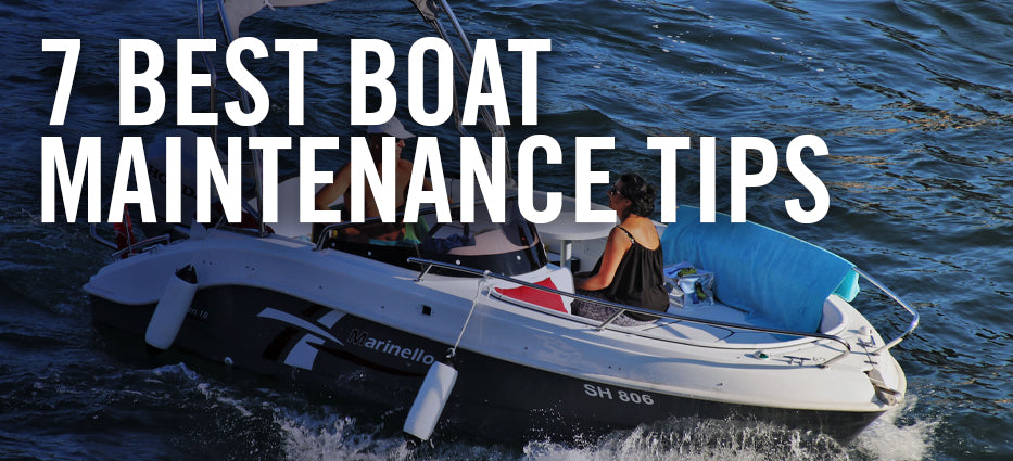 How to maintain a boat