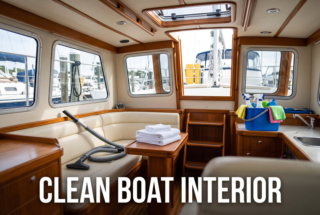 How to Clean a Boat Interior Like a Pro - boating photo