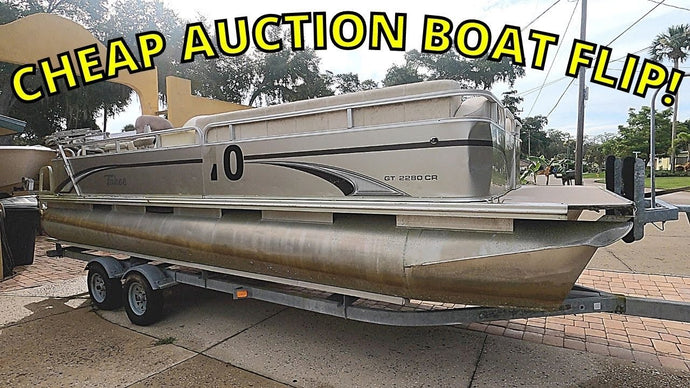 Flipped An Auction Boat And Product Review