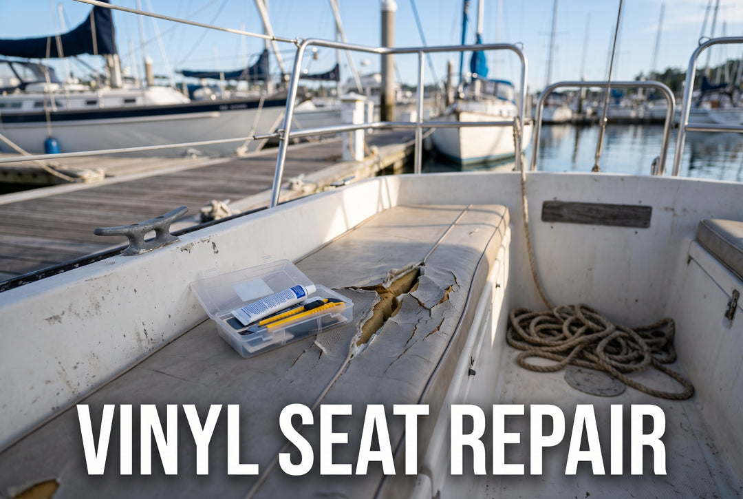 DIY Guide to Repair Vinyl Boat Seats - boating photo