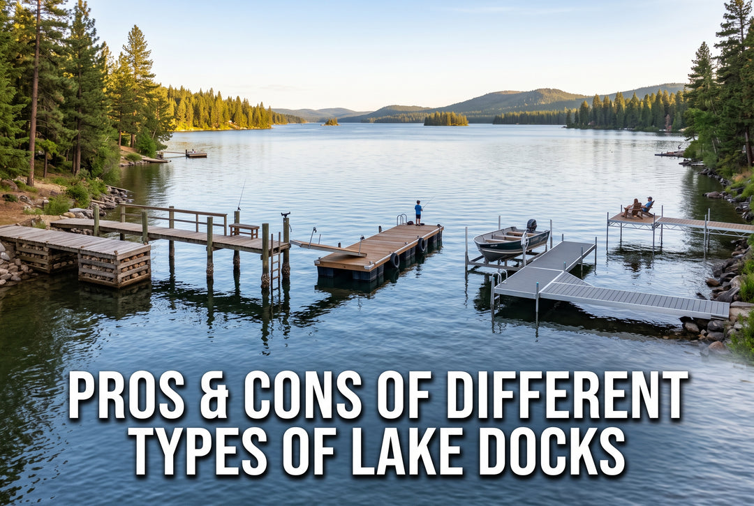 Pros and Cons of 5 Different Types of Lake Docks - boating photo