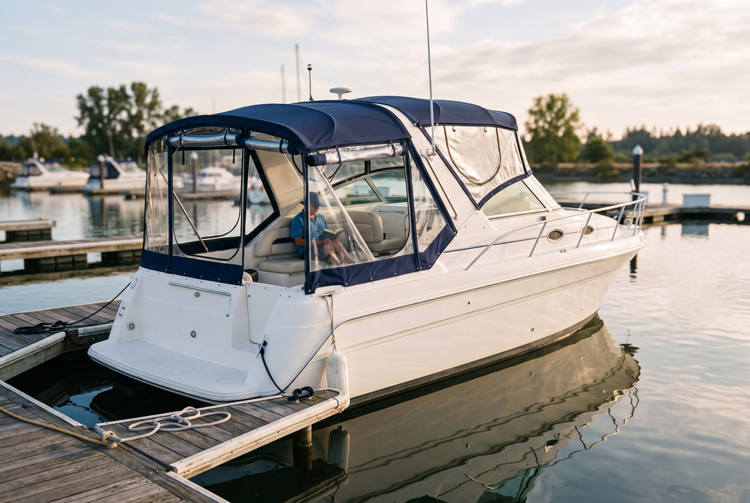 The 6 Best Boat Enclosures to Have It Made in the Shade - boating photo