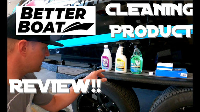 Boat Erasers, Wax Sealant, Fabric Spray and Leather Cleaner/Conditioner Review