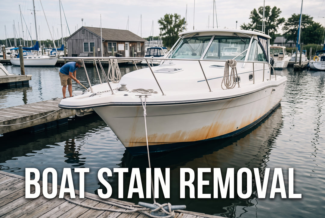How to Remove Water Stains From Boat Expert Tips - boating photo