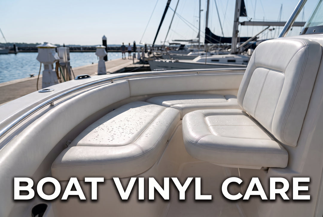 Your Guide to the Best Boat Vinyl Cleaner - boating photo