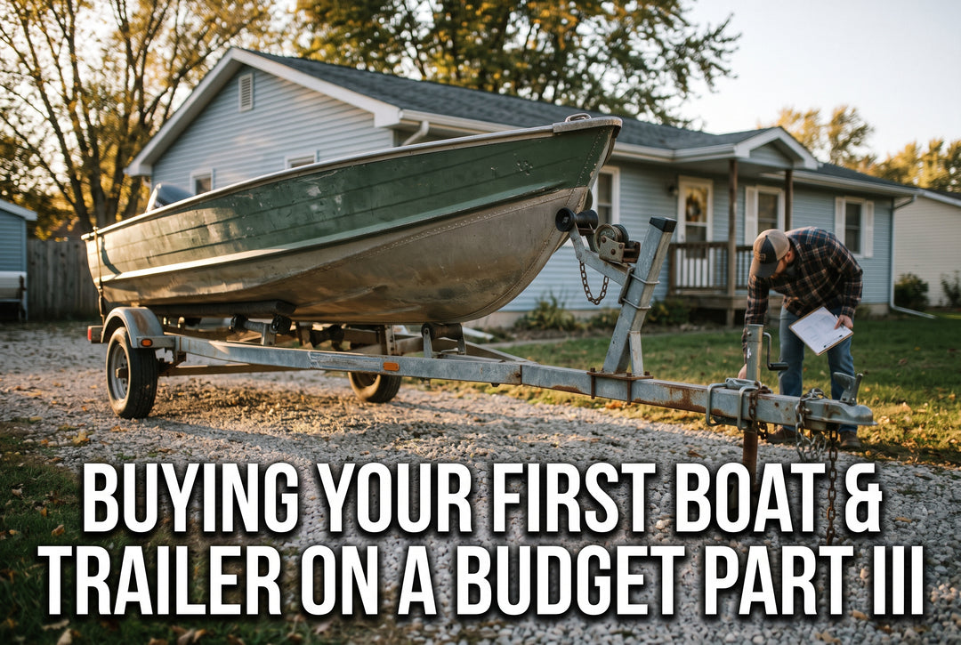 Buying Your First Boat  Trailer on a Budget PART III - boating photo