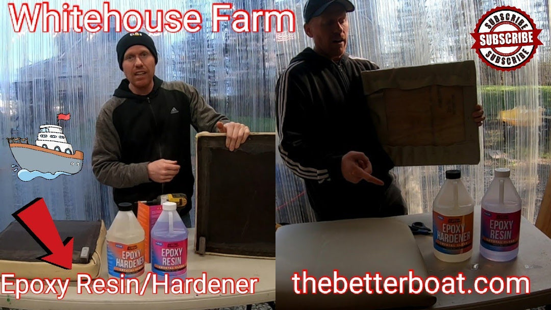 DIY Epoxy Resin/Hardener Fiberglass Boat Seats