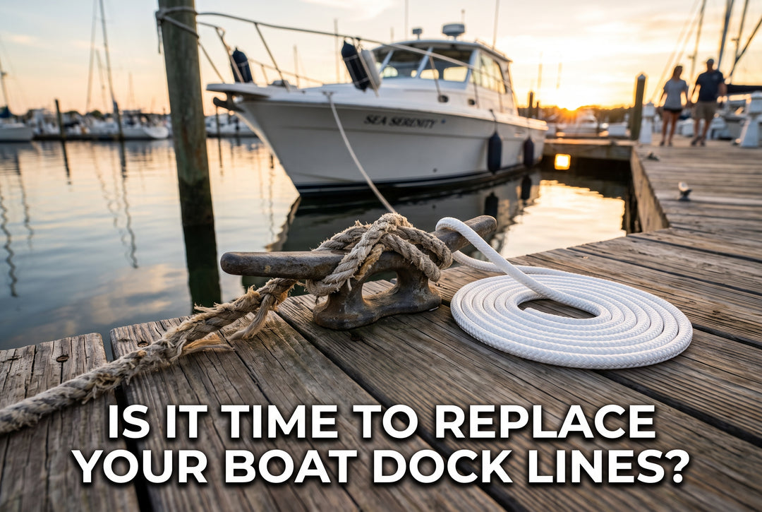 Is It Time to Replace Your Boat Dock Lines - boating photo