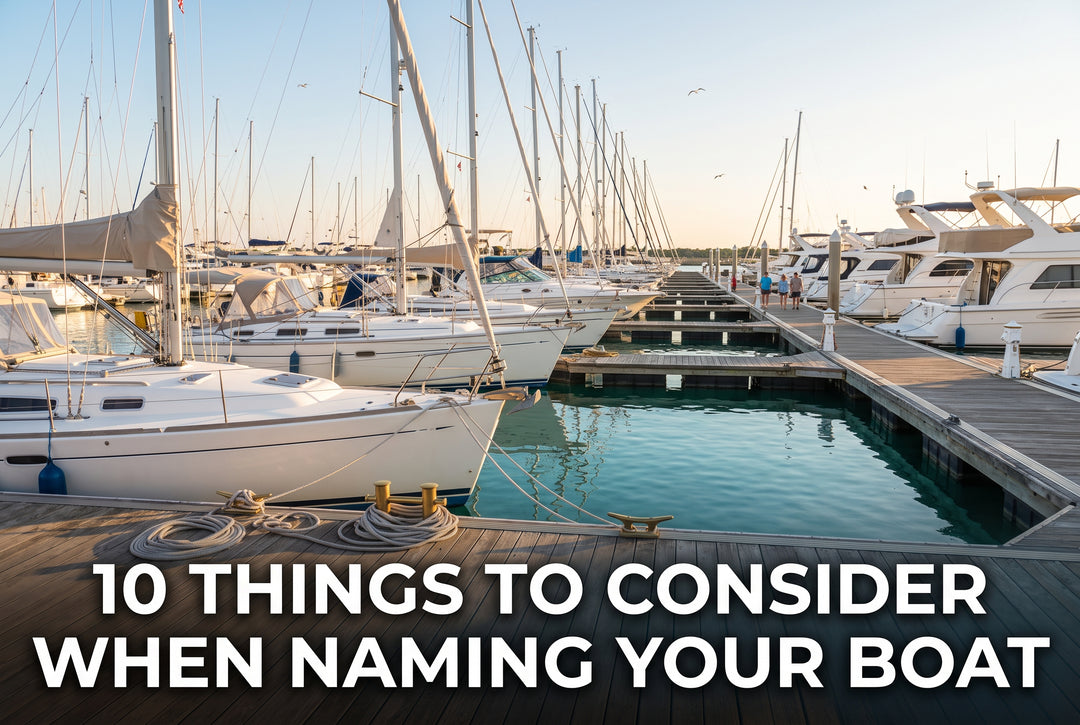10 Things to Consider When Naming Your Boat - boating photo
