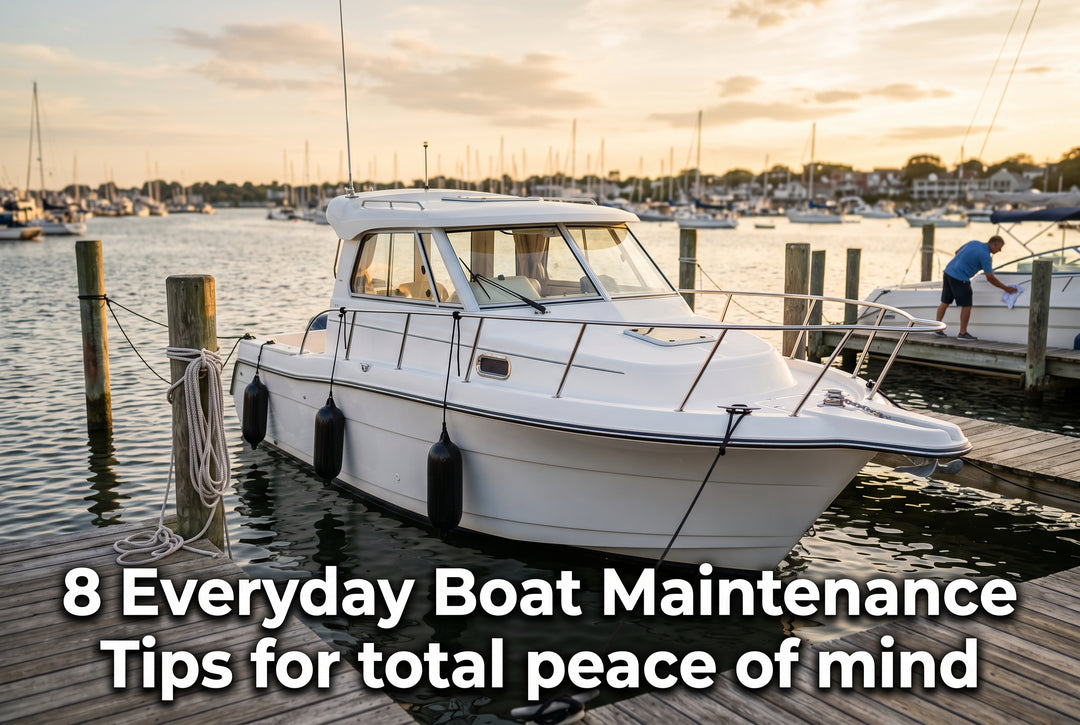 8 Everyday Boat Maintenance Tips to Give You Total Peace of Mind - boating photo