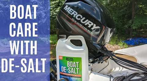 Boat Care With Boat De-Salt