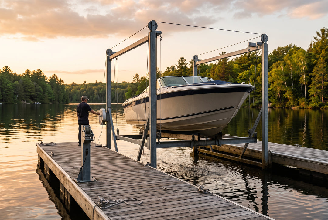 How to Choose the Ideal Boat Lift for Your Boat, Dock and Waters - boating photo