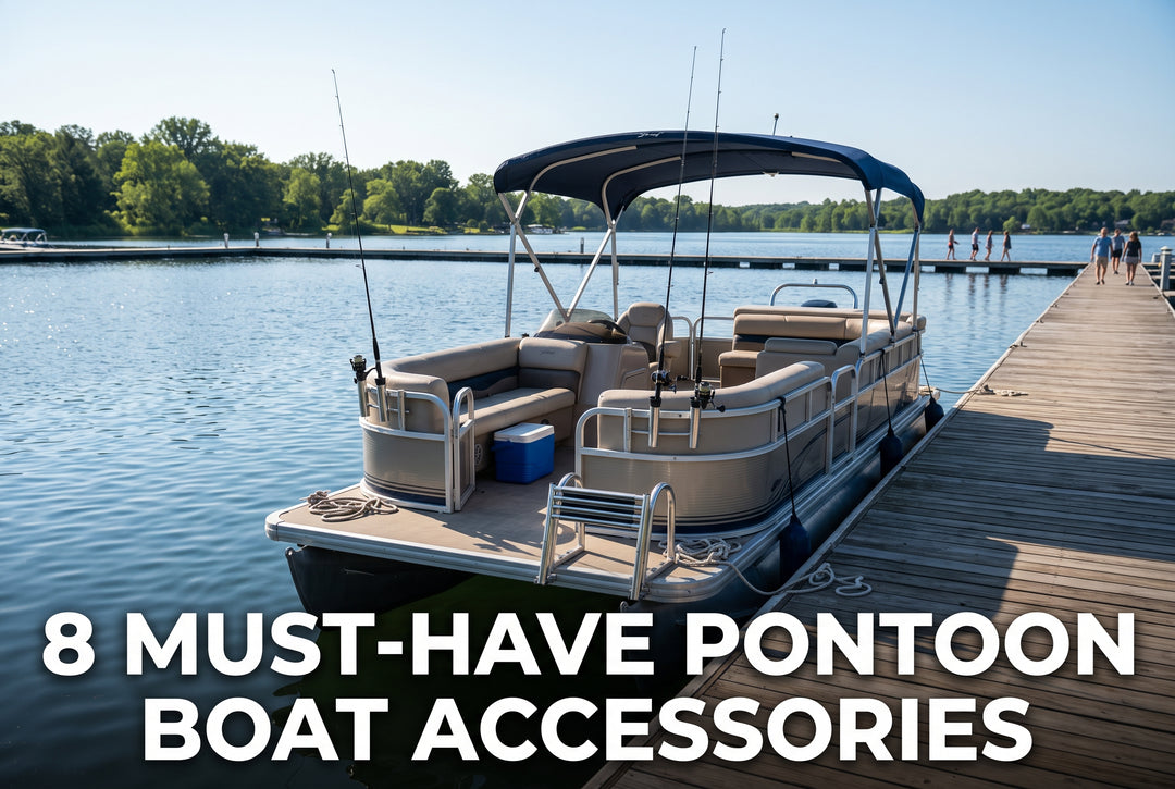 8 Must-Have Pontoon Boat Accessories - boating photo
