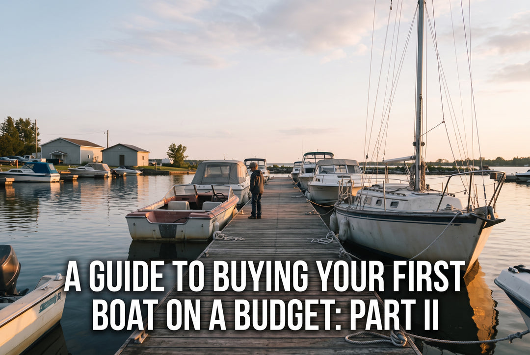 Buying Your First Boat on a Budget  PART II - boating photo