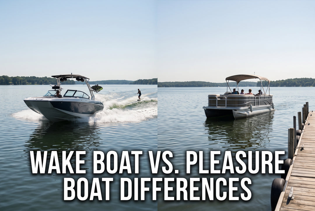 Wake Boat Vs. Pleasure Boat Differences - boating photo