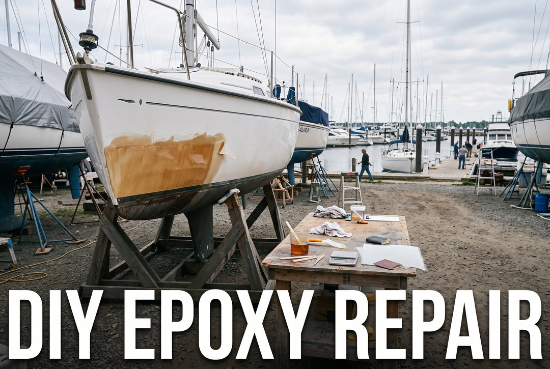 A DIY Guide to Epoxy Resin for Boat Repair - boating photo