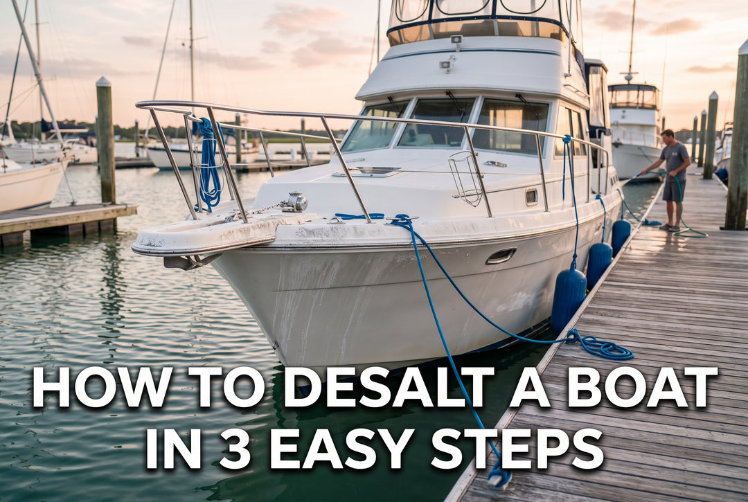 How to De-Salt a Boat In 3 Easy Steps - boating photo