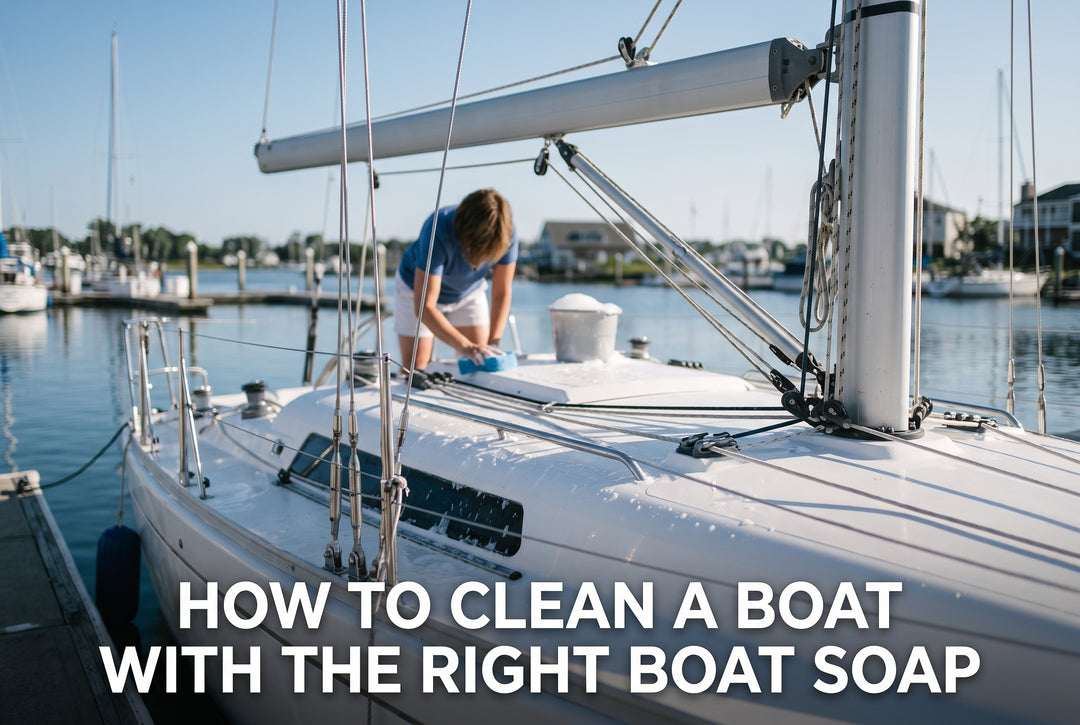 How to Clean a Boat With the Right Boat Soap - boating photo