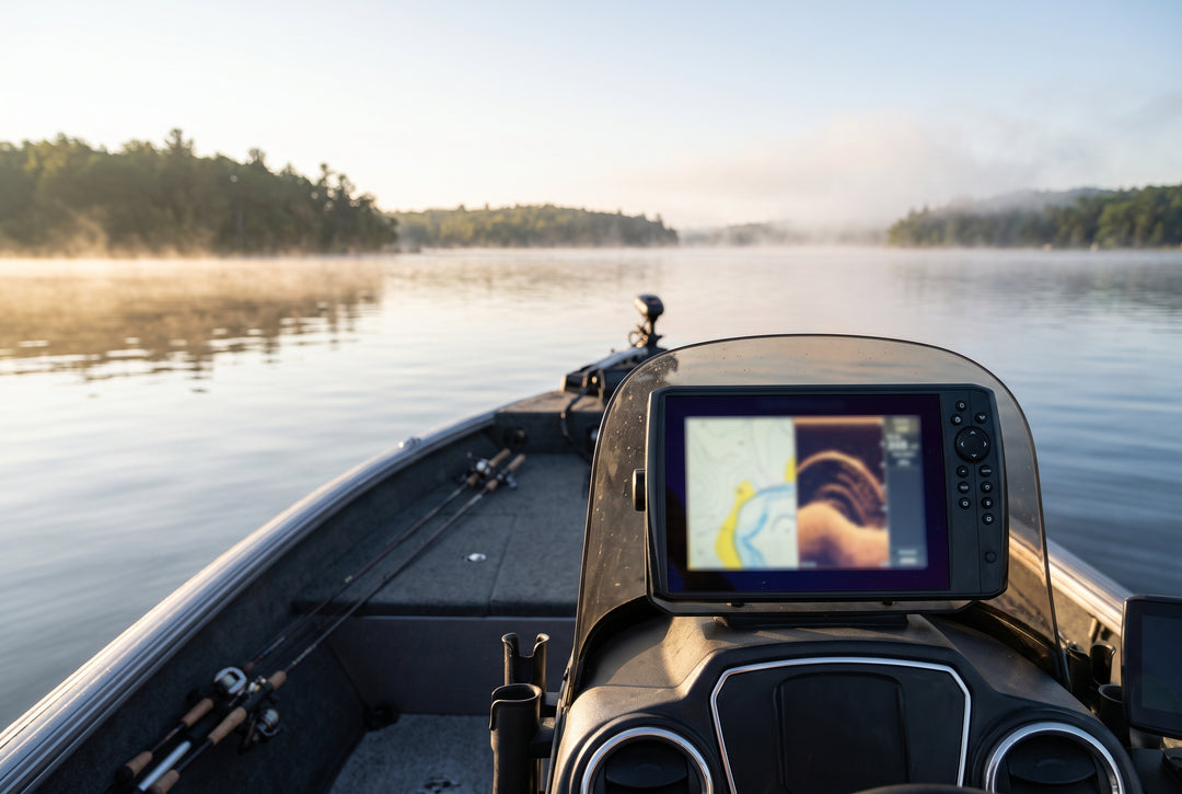 Catching and Charting The 5 Best Fish Finder GPS Combos - boating photo