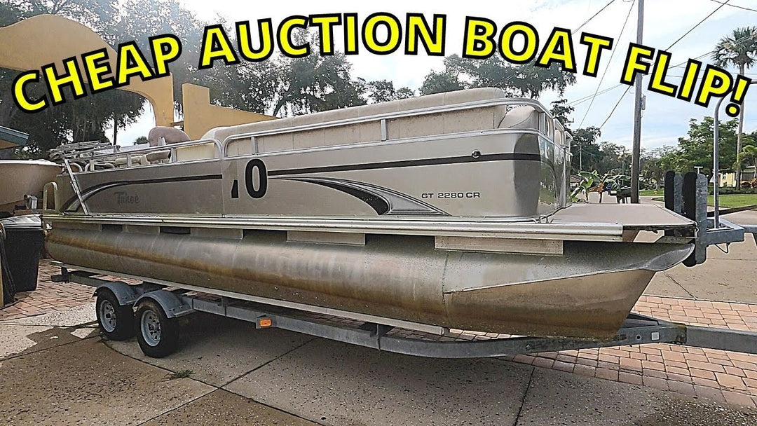 Flipped An Auction Boat And Product Review