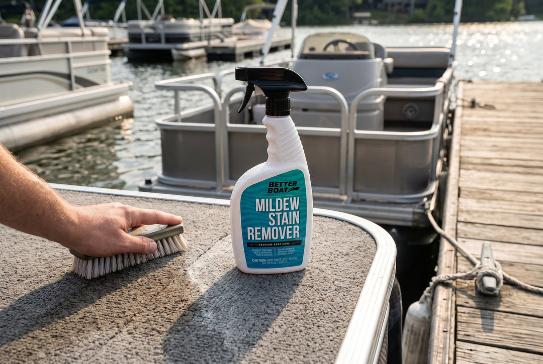 Weekend Project The Best Way to Clean Your Pontoon Carpet - boating photo