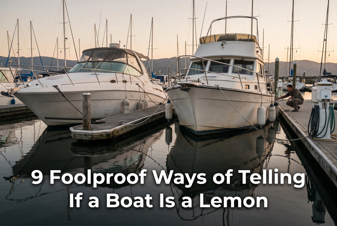 9 Foolproof Ways of Telling If a Boat Is a Lemon - boating photo