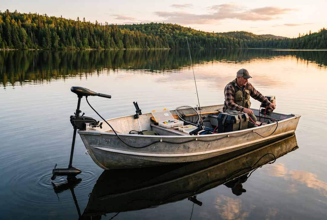 Feeling Drained Choose the Right Battery for Your Trolling Motor - boating photo
