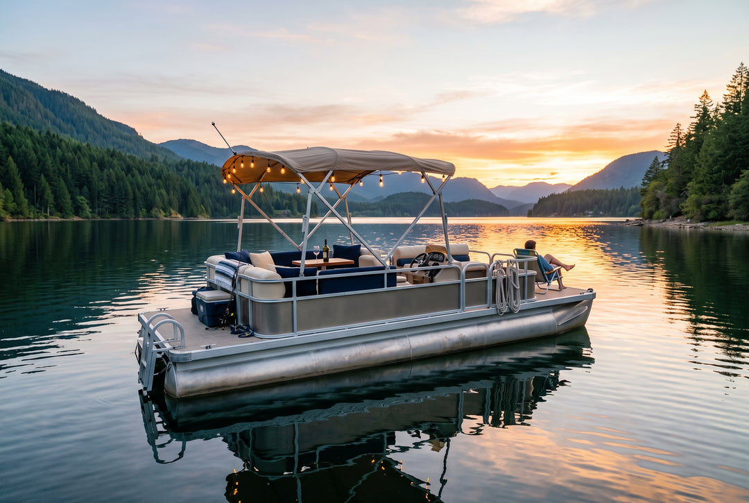 The Pontoon Parts and Accessories You Need for a DIY Pontoon Transformation - boating photo