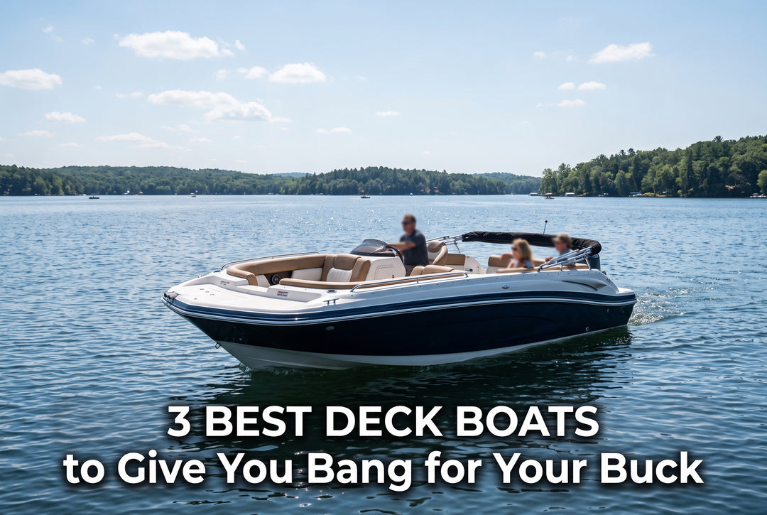 The 3 Best Deck Boats to Give You Bang for Your Buck - boating photo