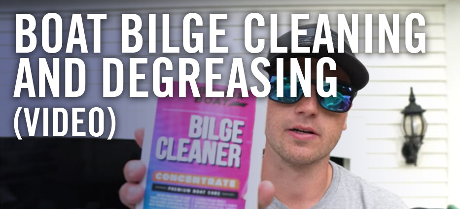 Boat Bilge Cleaning and Degreasing