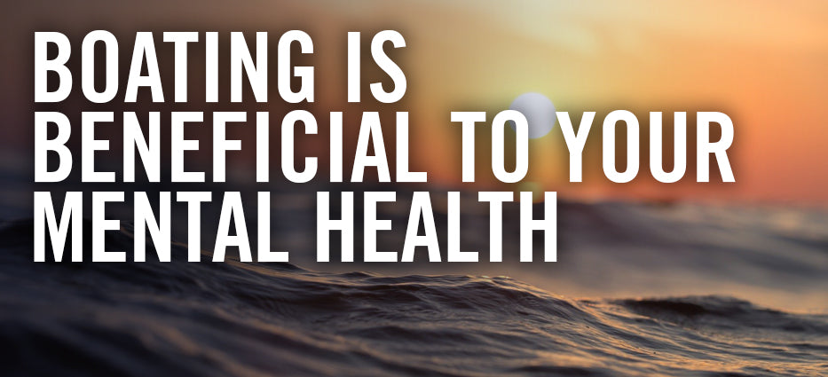 How does boating help mental health