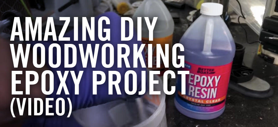 How to work with epoxy and wood