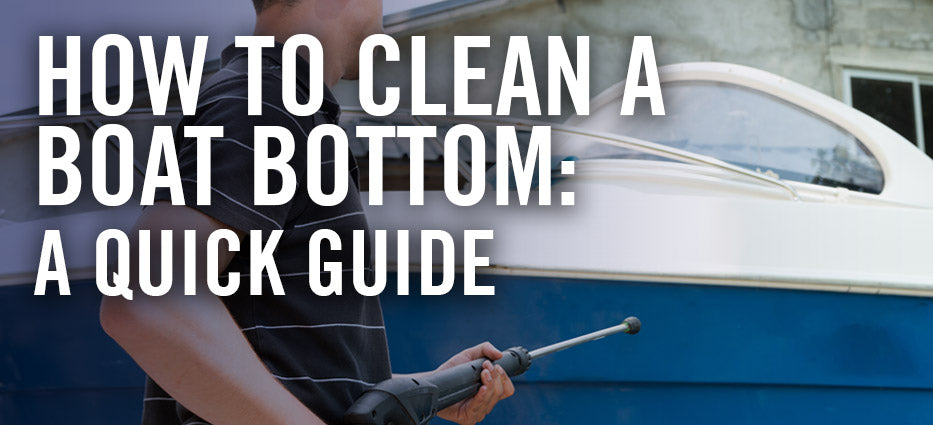 How to clean the bottom of my boat