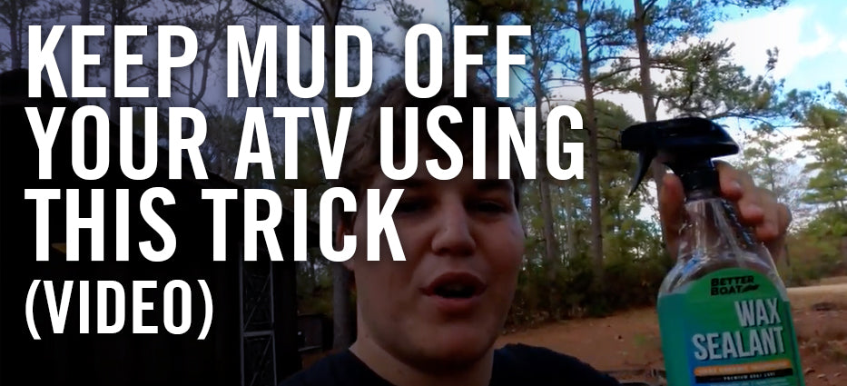 How to get mud off an ATV